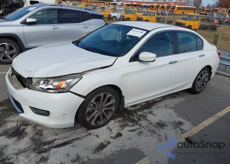 2015 Honda Accord Sport из США, поврежденный, VIN 1HGCR2F55FA008231